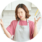 油汚れが思うように落とせない(涙)